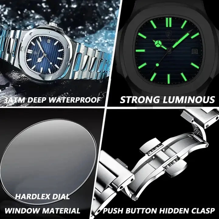 POEDAGAR 613 Men Watch Business