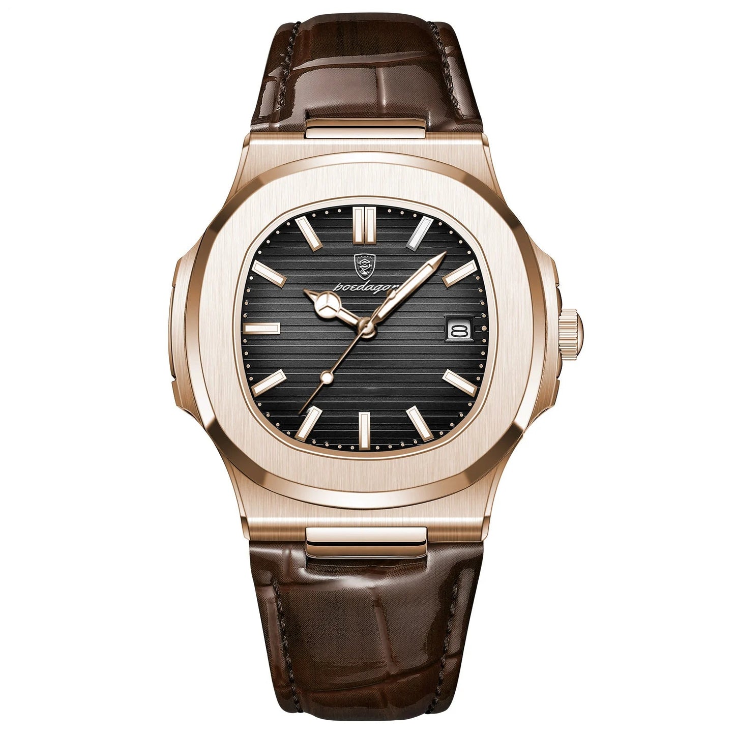 POEDAGAR Top Luxury Square Men